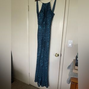 Very Elegant Long Sequin Dress Size 5